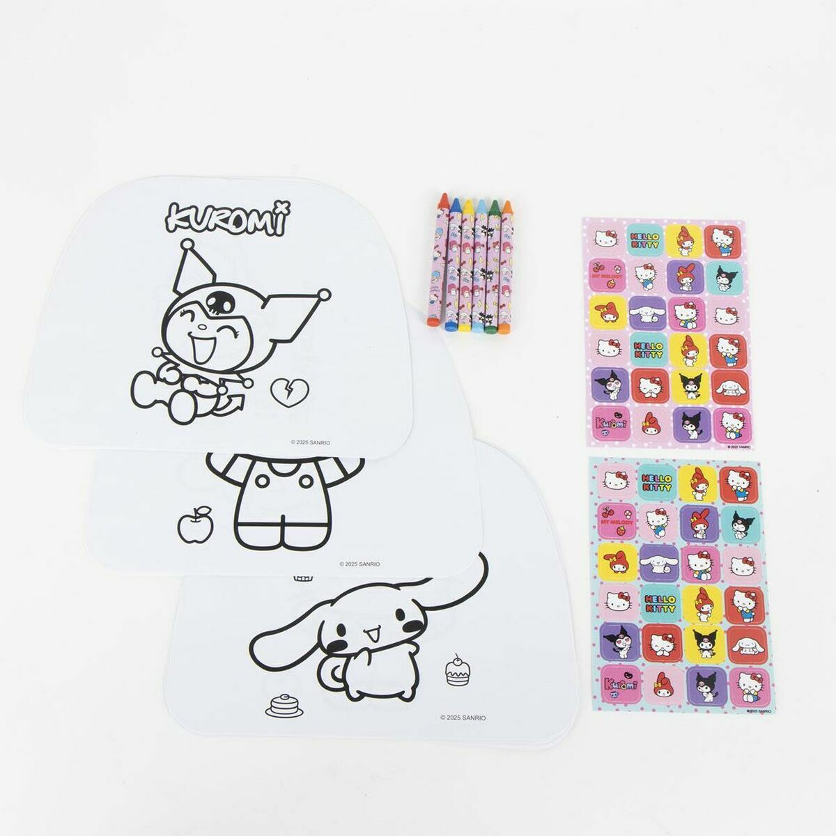 Pictures to colour in Hello Kitty-11