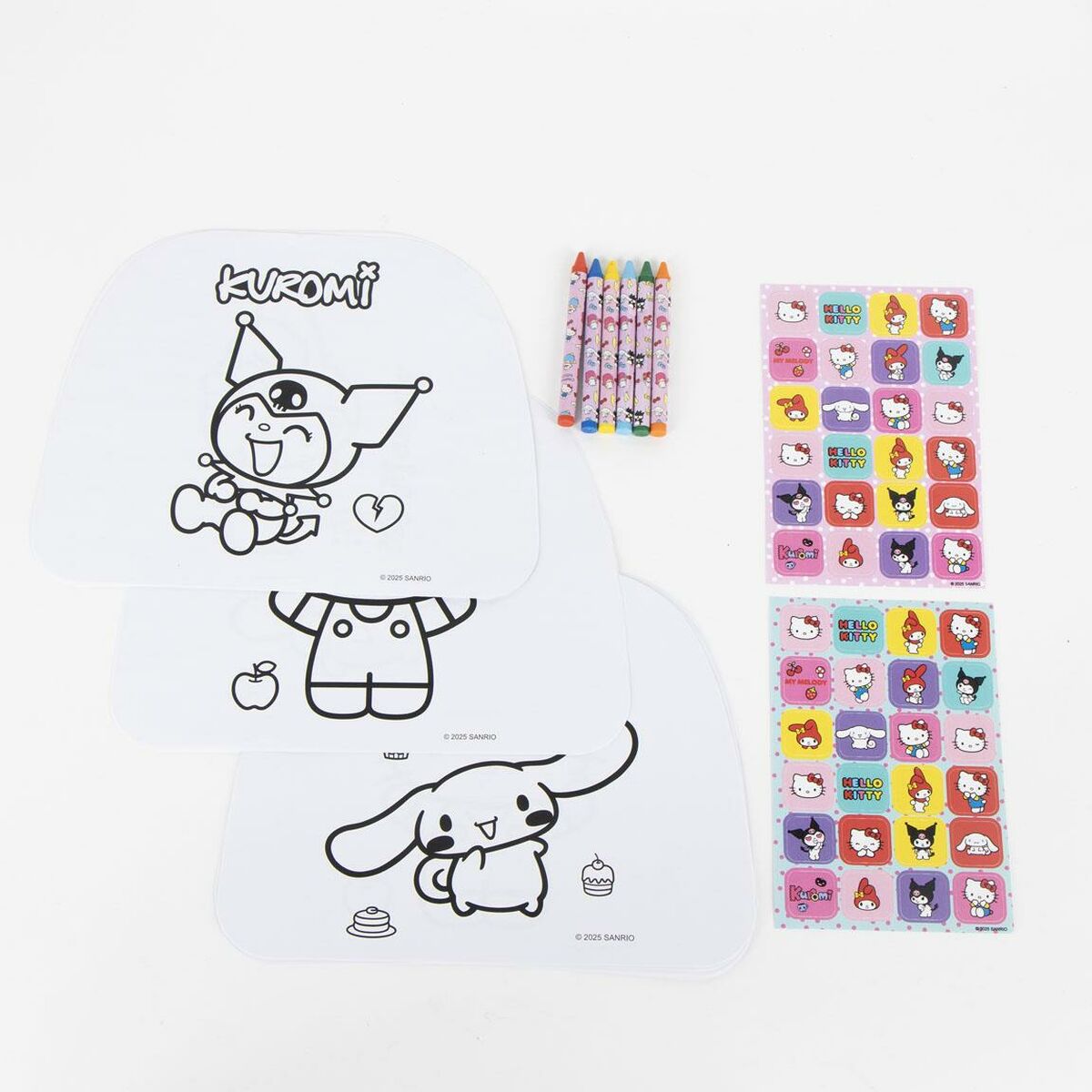 Pictures to colour in Hello Kitty-3
