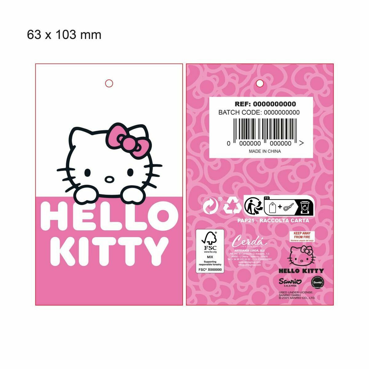 Child Hat Hello Kitty Multicolour-4