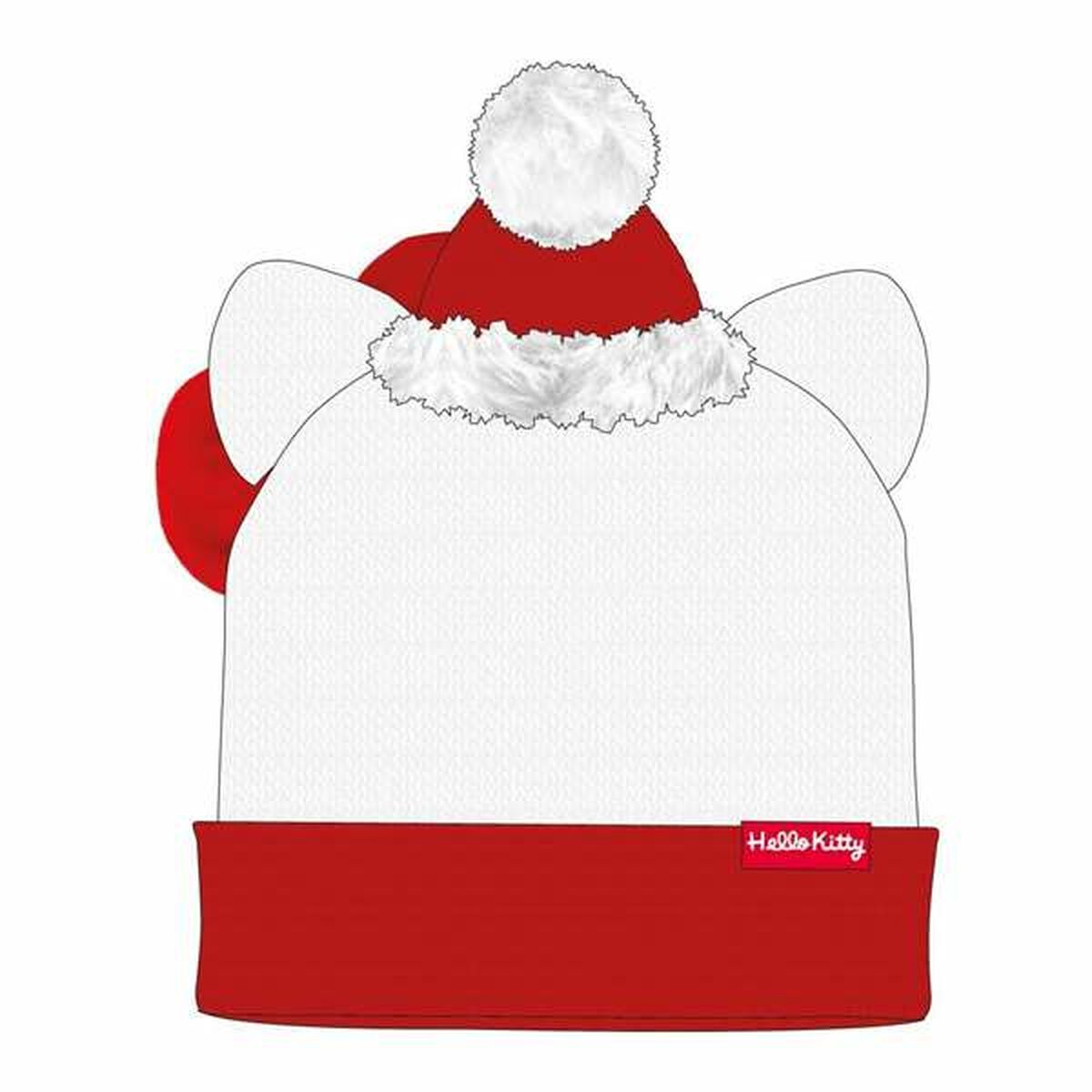 Child Cap Hello Kitty White-7