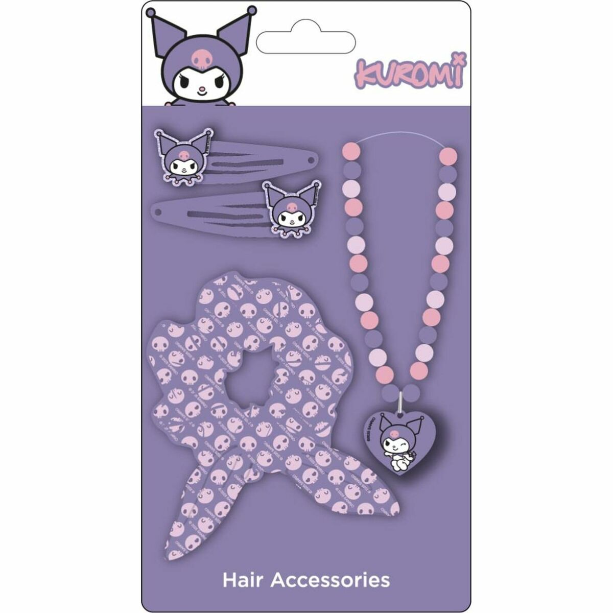 Hair accessories Hello Kitty Purple 4 Pieces-3