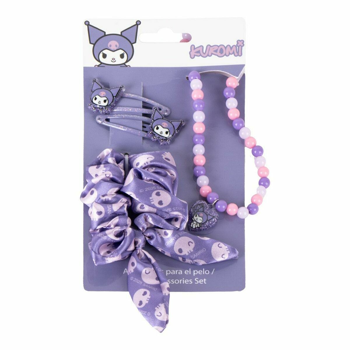 Hair accessories Hello Kitty Purple 4 Pieces-0