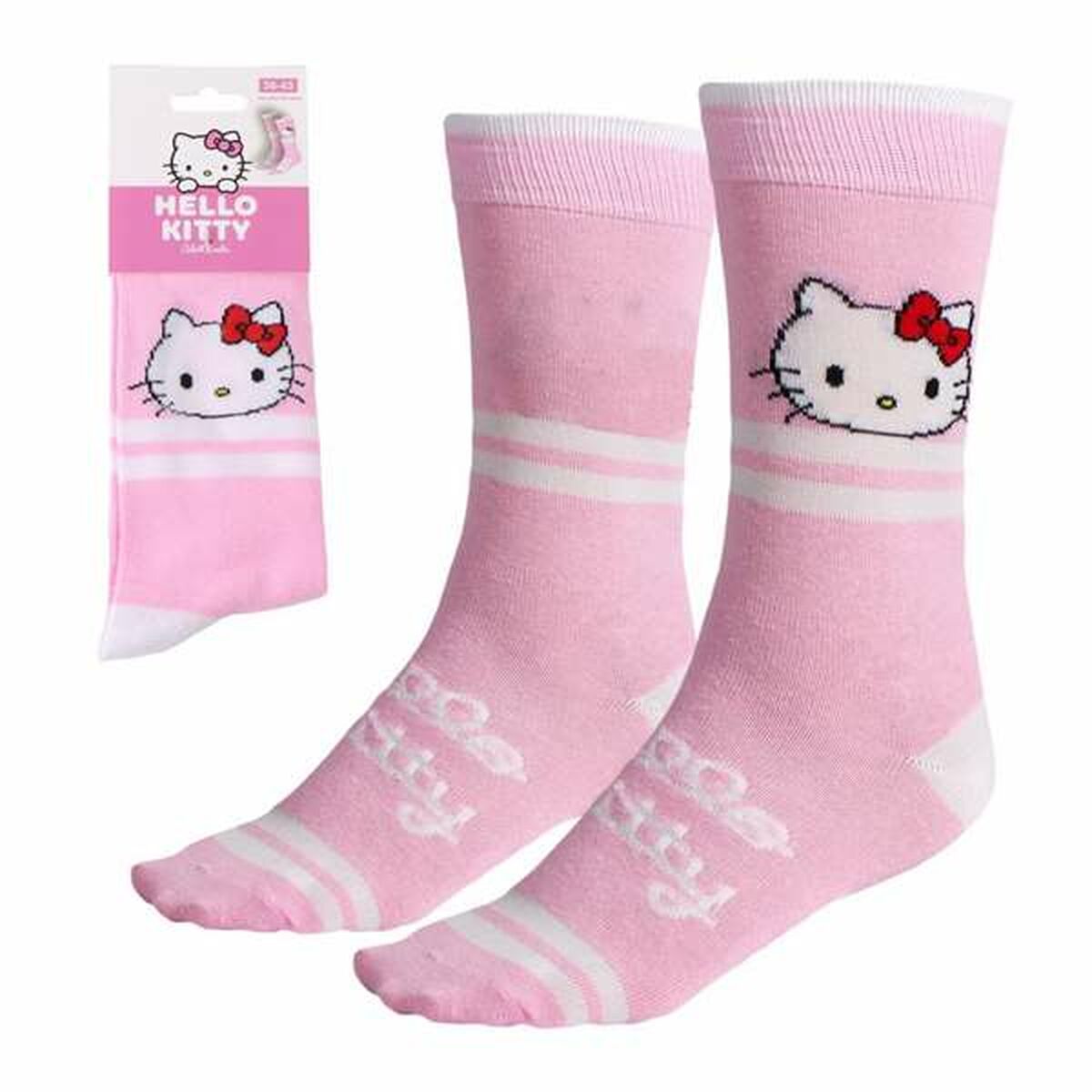 Socks Hello Kitty Pink 36-43-4