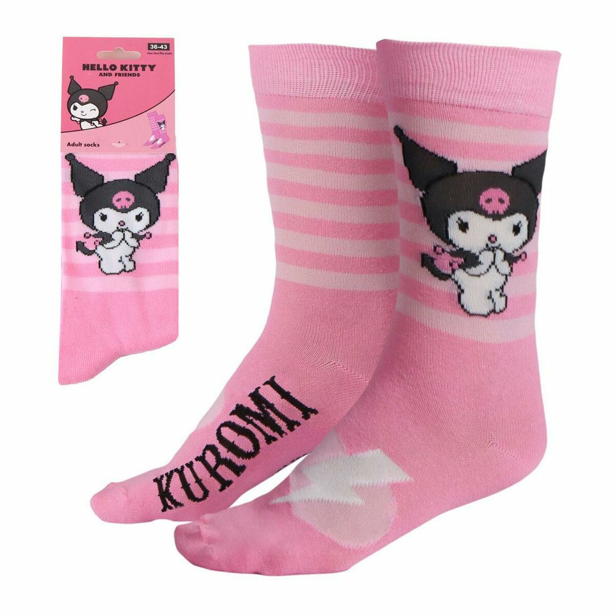 Socks Hello Kitty Pink 36-43-0