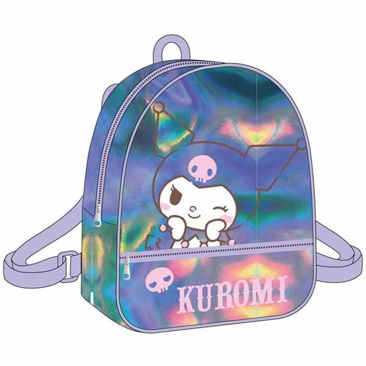 School Bag Hello Kitty Purple-10