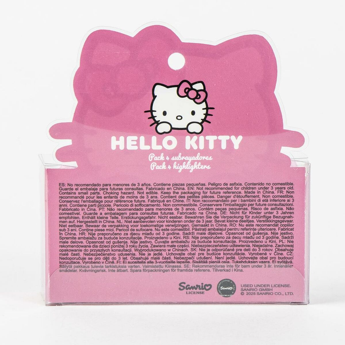 Highlighter Hello Kitty Pink 5 Pieces-1