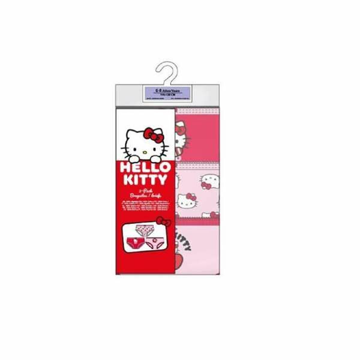 Pack of Girls Knickers Hello Kitty Multicolour-2