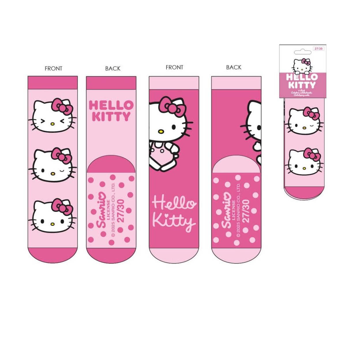 Non-slip Socks Hello Kitty-3