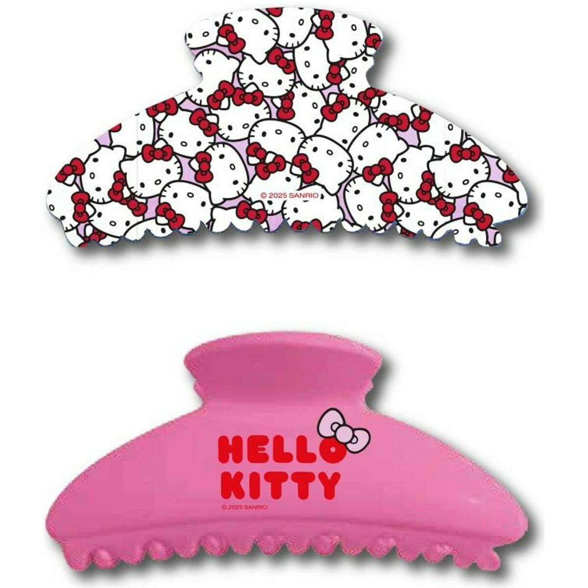 Hair Clips Hello Kitty Pink-6