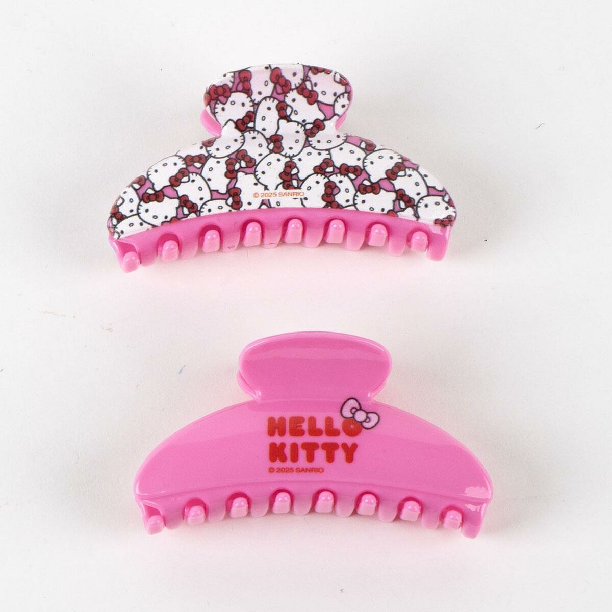 Hair Clips Hello Kitty Pink-11