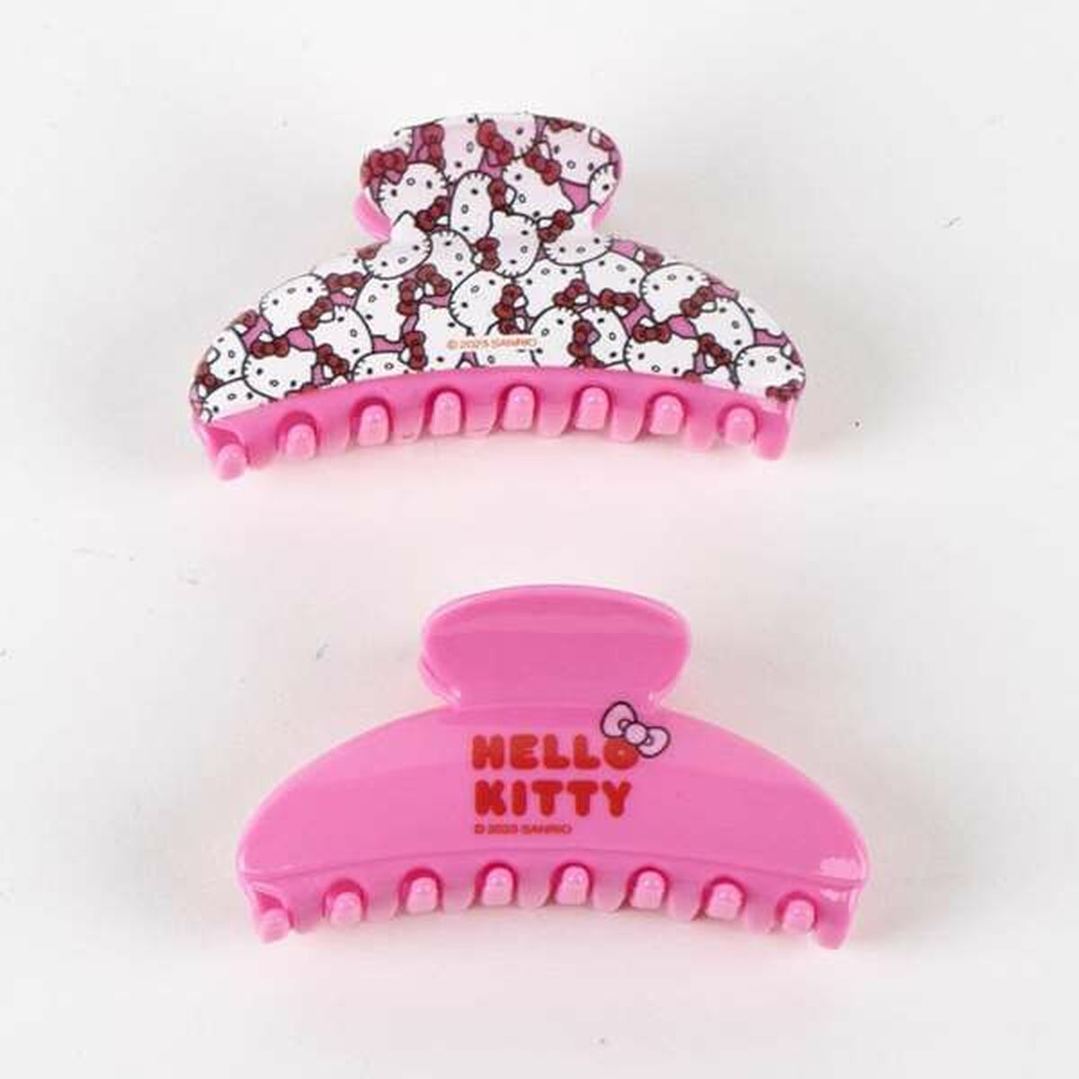 Hair Clips Hello Kitty Pink-4