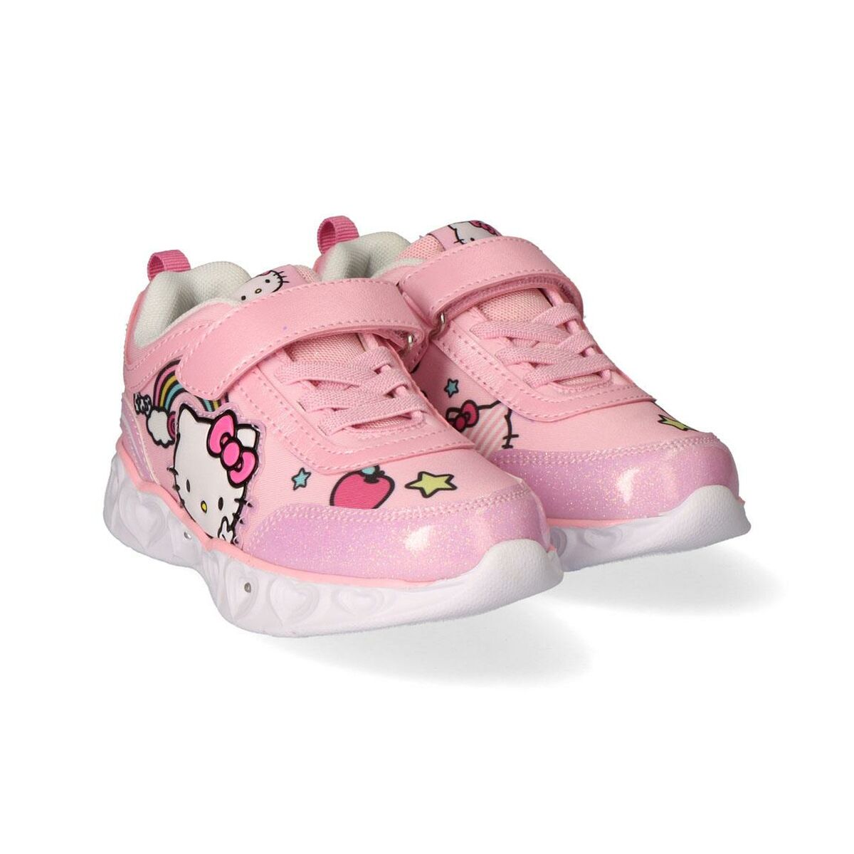 LED Trainers Hello Kitty Pink-2