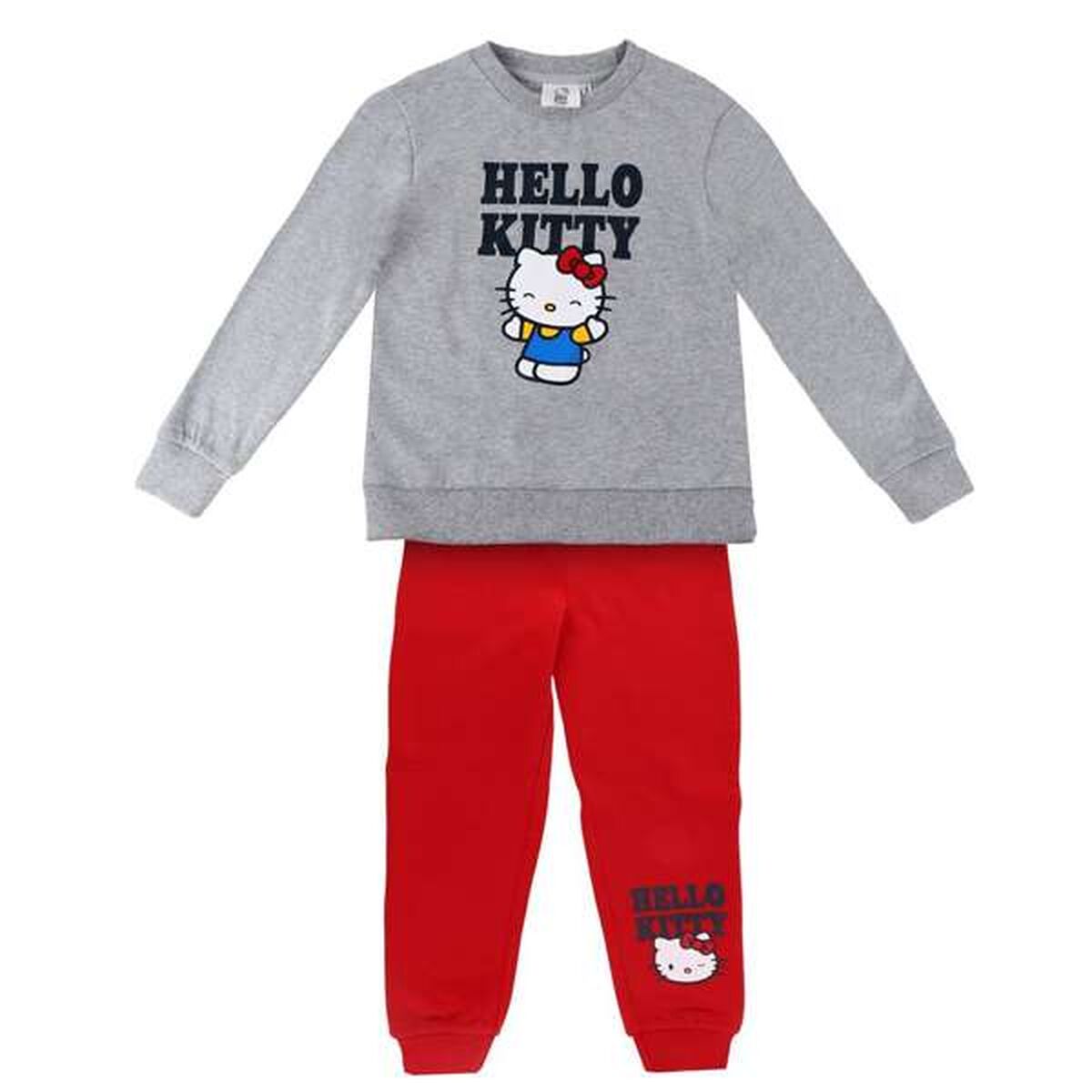 Children’s Tracksuit Hello Kitty Grey 12 Years-0