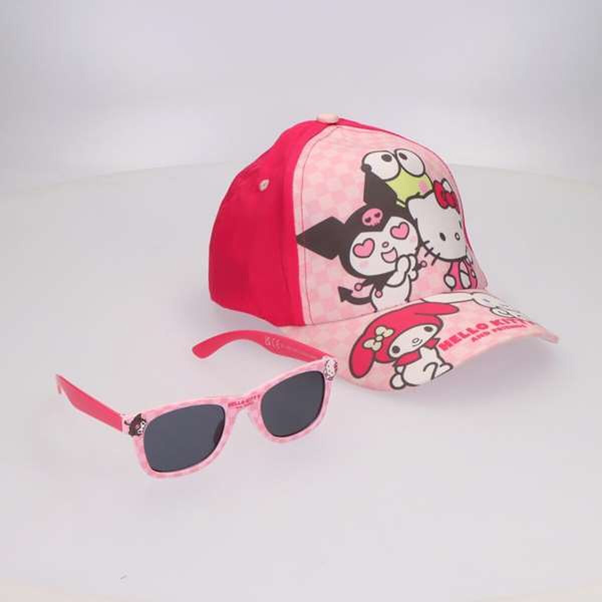 Set of cap and sunglasses Hello Kitty Pink-4