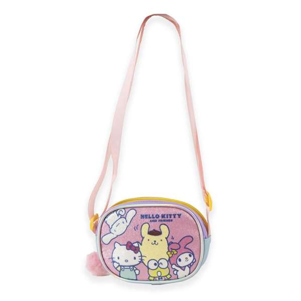 Shoulder Bag Hello Kitty Pink 14,5 x 10,5 x 4 cm-3