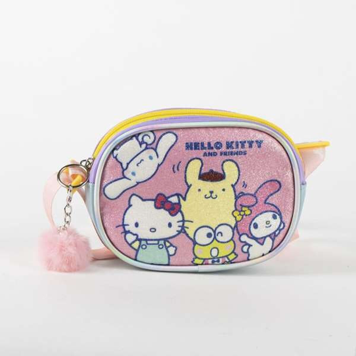 Shoulder Bag Hello Kitty Pink 14,5 x 10,5 x 4 cm-2