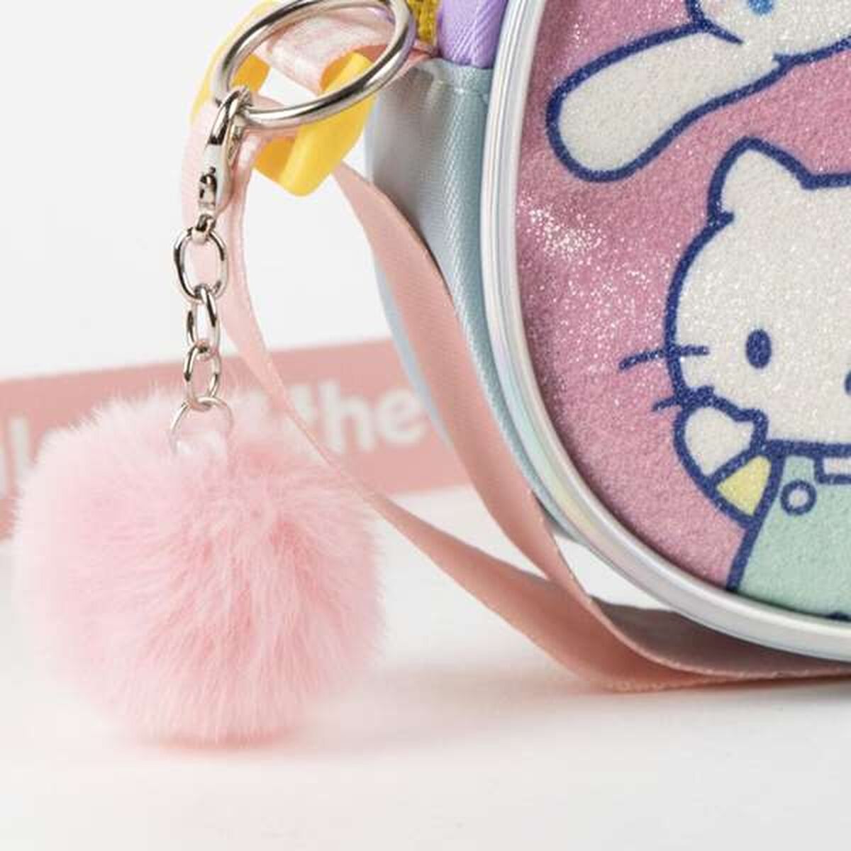 Shoulder Bag Hello Kitty Pink 14,5 x 10,5 x 4 cm-1
