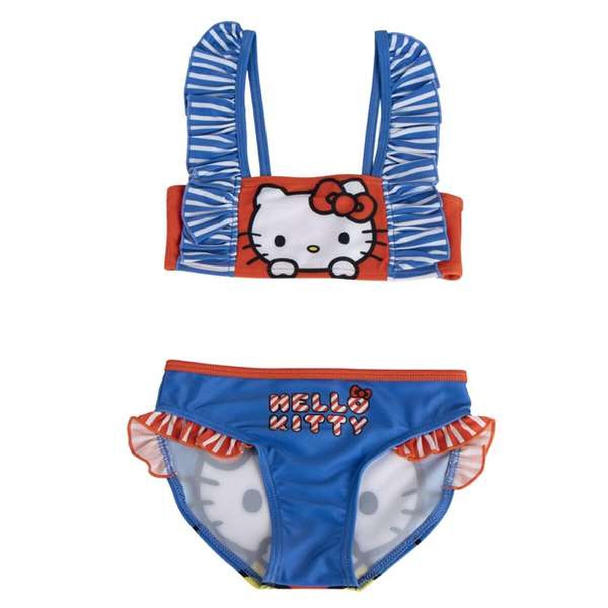 Bikini Bottoms For Girls Hello Kitty Red-0