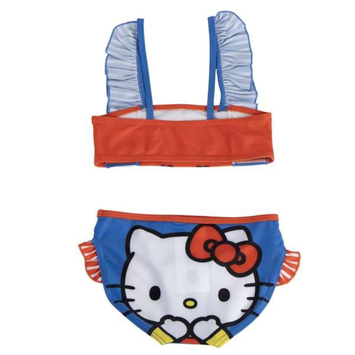 Bikini Bottoms For Girls Hello Kitty Red-5