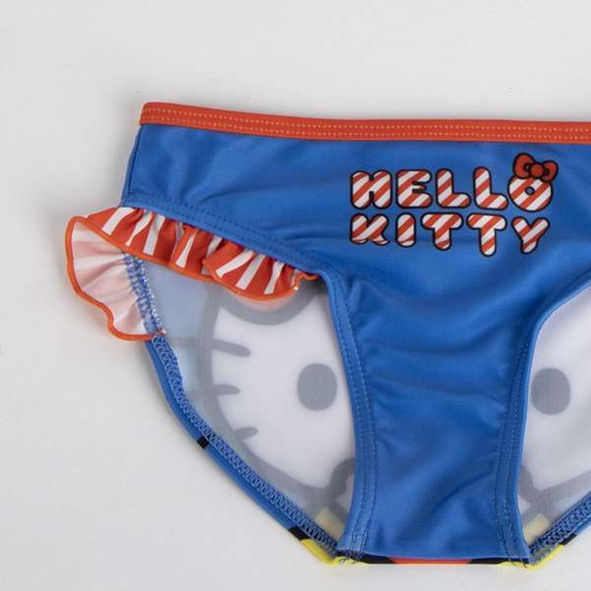 Bikini Bottoms For Girls Hello Kitty Red-3