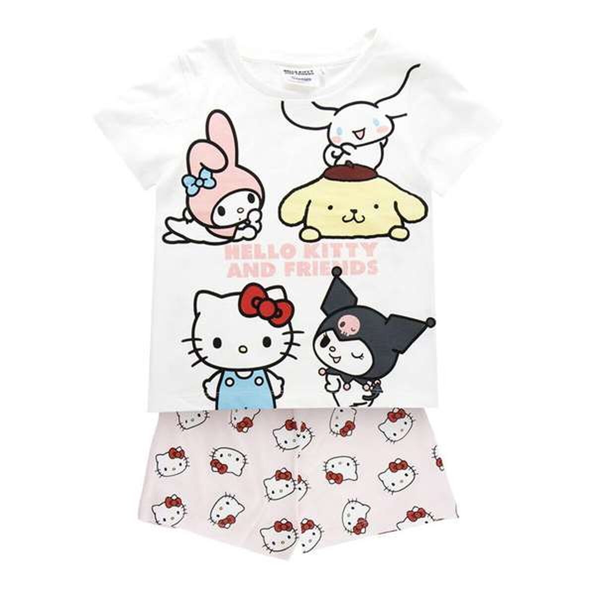 Children's Pyjama Hello Kitty White-0