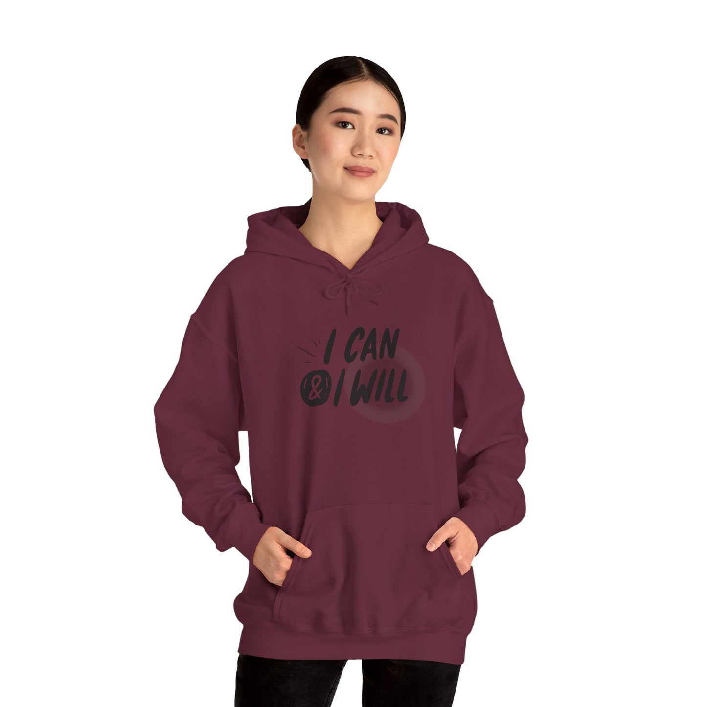 Motivational Hoodie for Empowerment, Cozy Sweatshirt for Inspirational Gift, Unisex Apparel, Perfect for Casual Wear, Gym and Self-Care