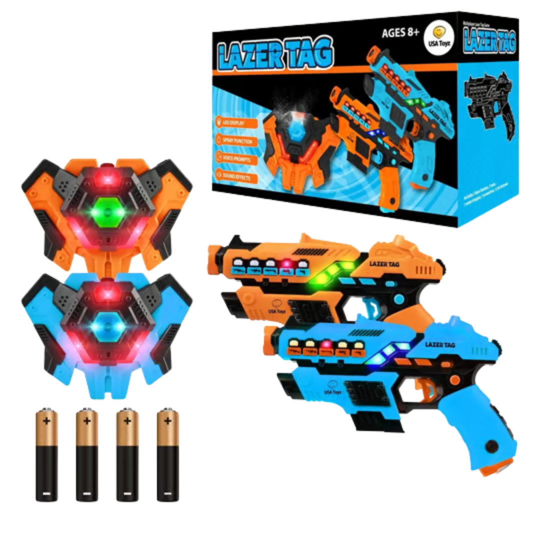 Lazer Tag Guns Set 2-Pack (8Y+)