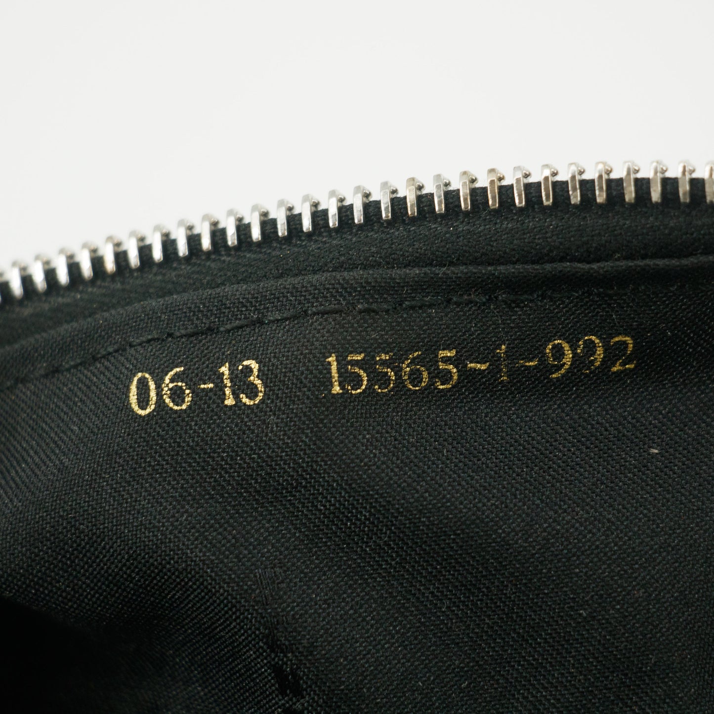 Fendi Black Nylon Vanity Pouch #8500
