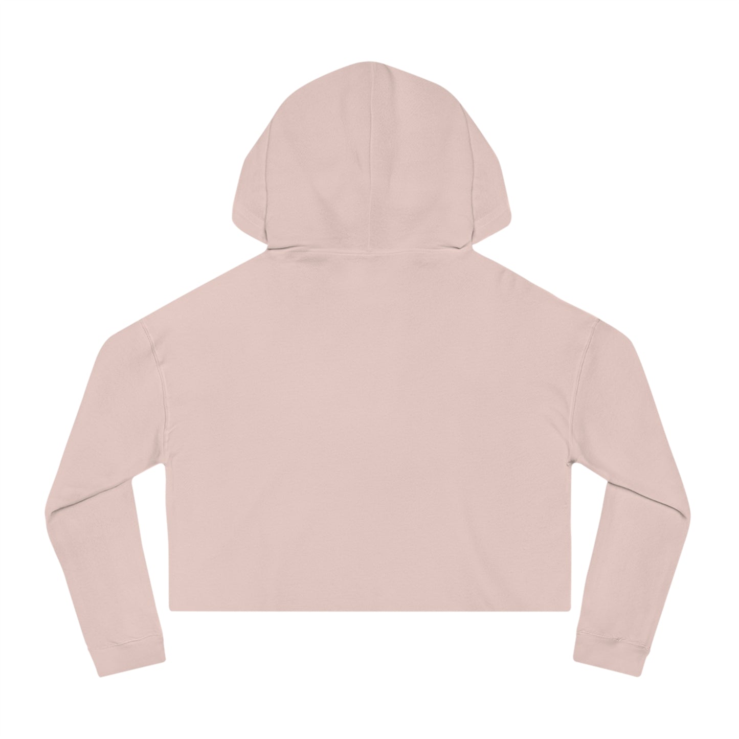 Cropped Hoodie - "Somebody Loves You" Colorful Drip Heart Design