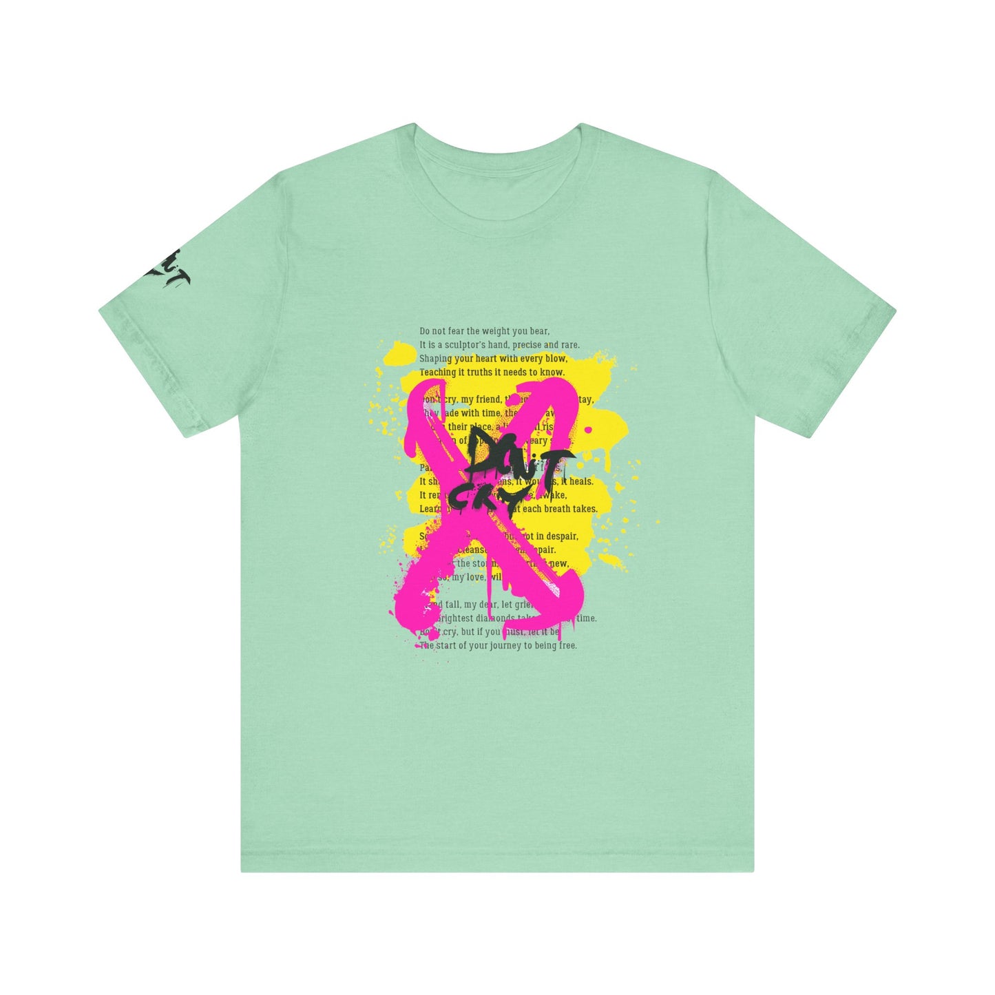 Inspirational Unisex Short Sleeve Tee - Journey to Self-Love & Empowerment