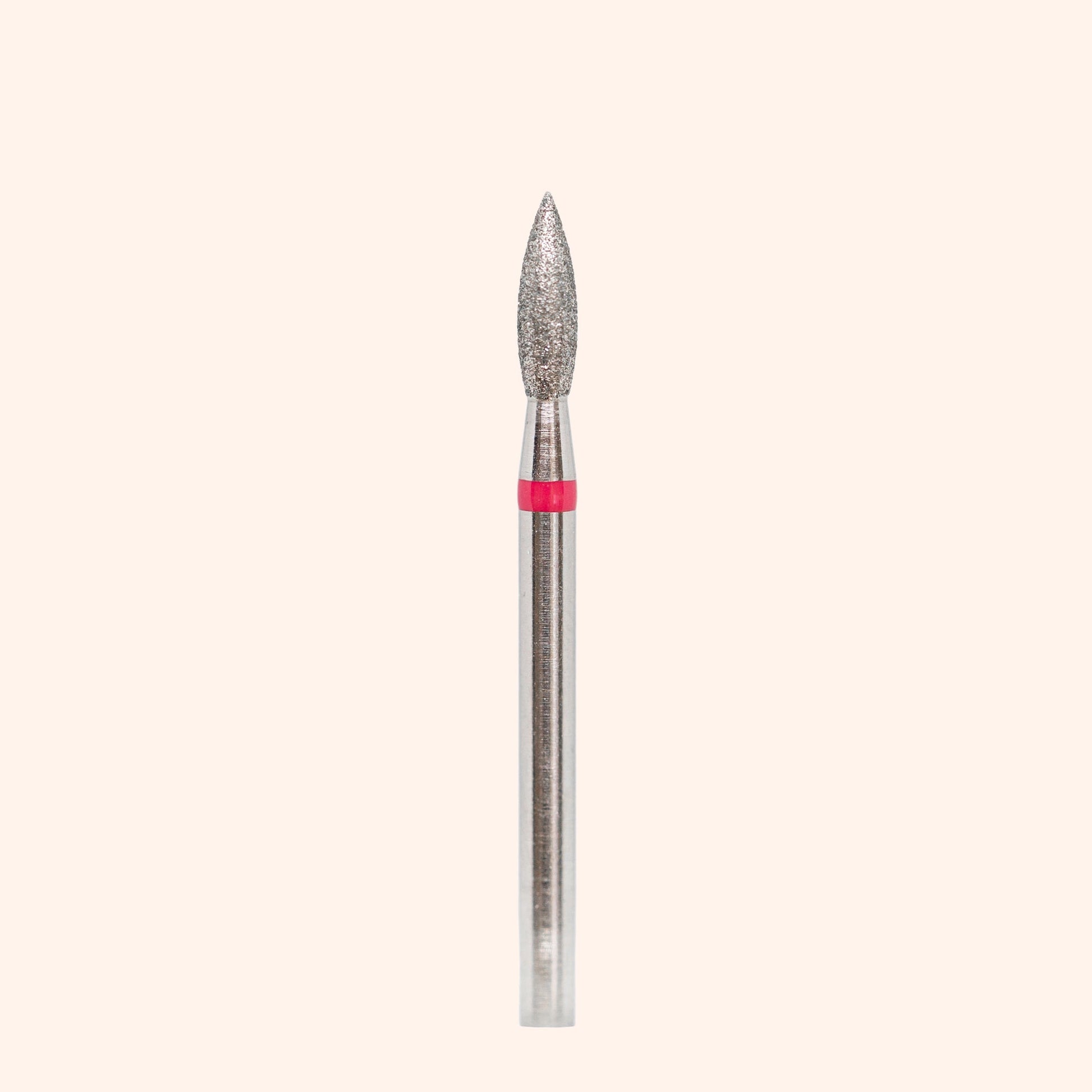 KMIZ - Diamond Nail Drill Bit Red Flame 2.3-8.0F (#102)-1