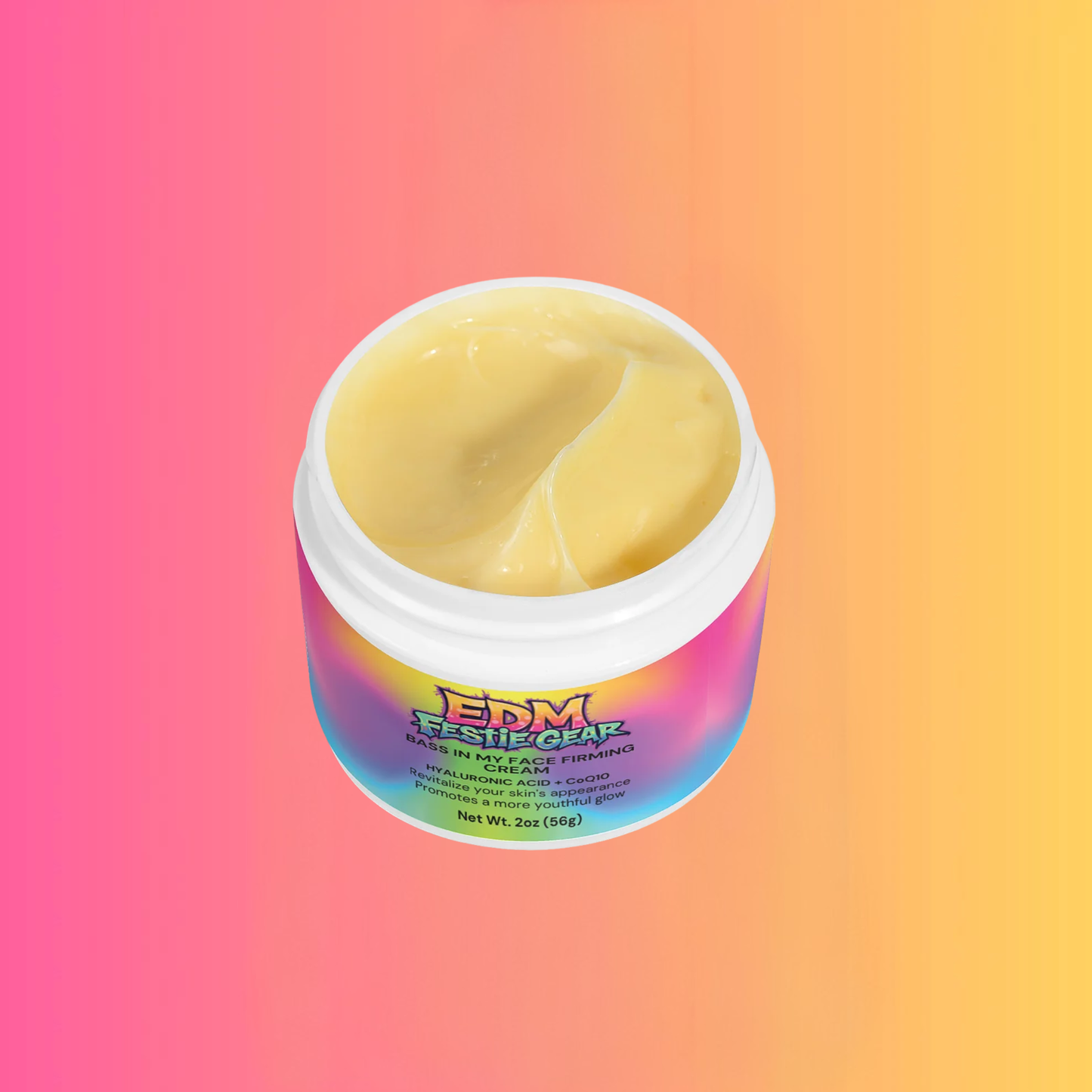 Bass In My Face Firming Cream - Your Essential Glow for Festival Vibes