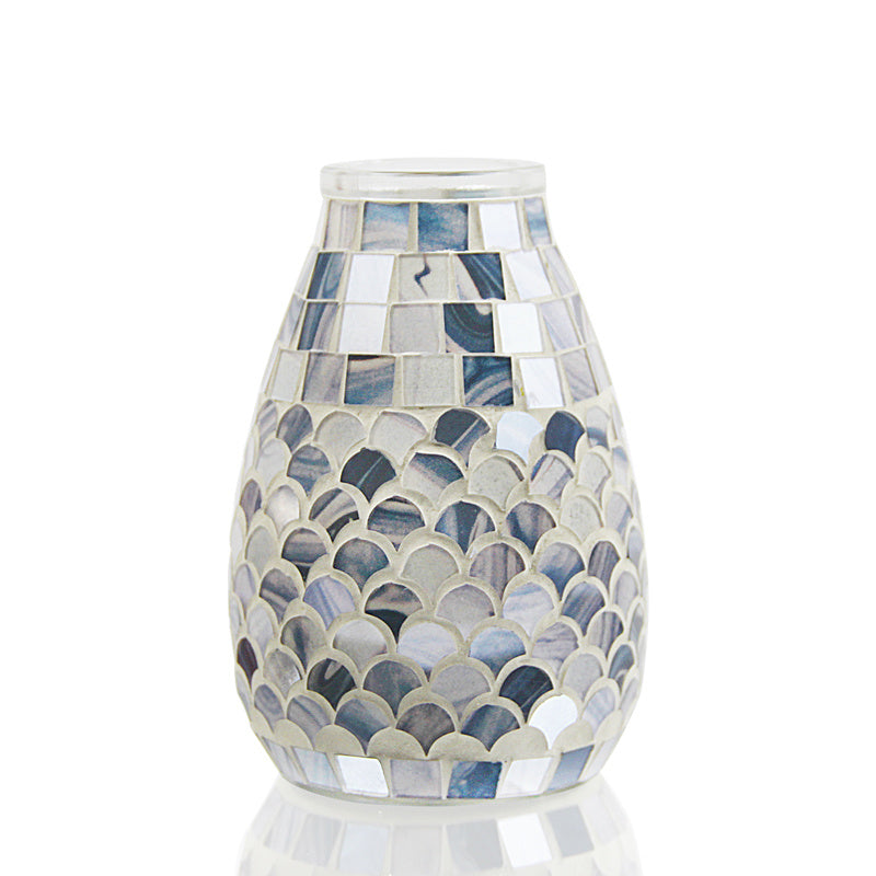 Nordic Light Mosaic Glass Vase Home Office