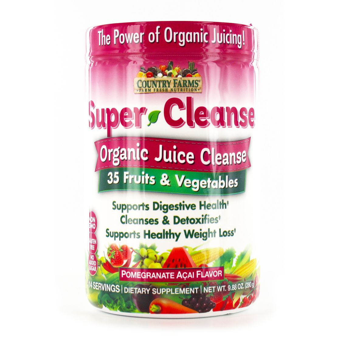 Country Farms Super  Clns Pw 280 Gm