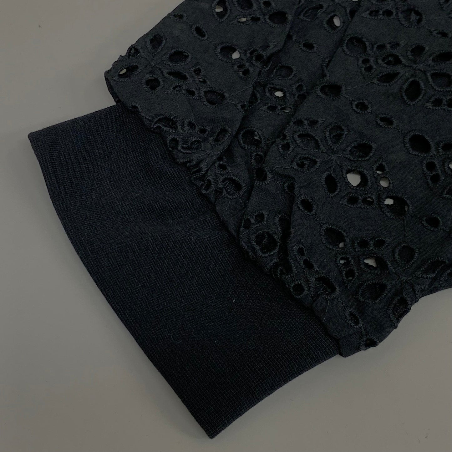 VERONICA BEARD Jeans Women's Coralee Top Lace Sleeves Sz-M Black J2406JY0330831