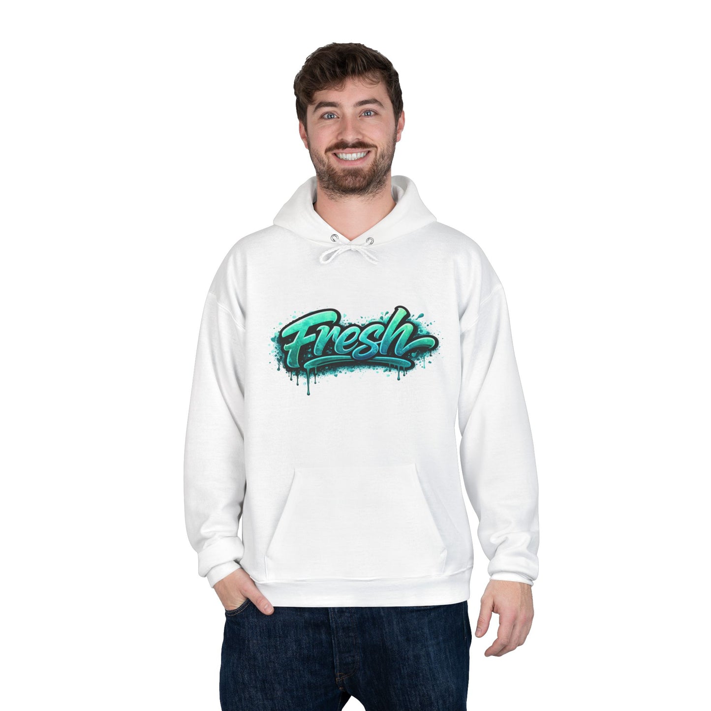 Fresh Graffiti Hoodie — Streetwear Pullover for Teens & Urban Style