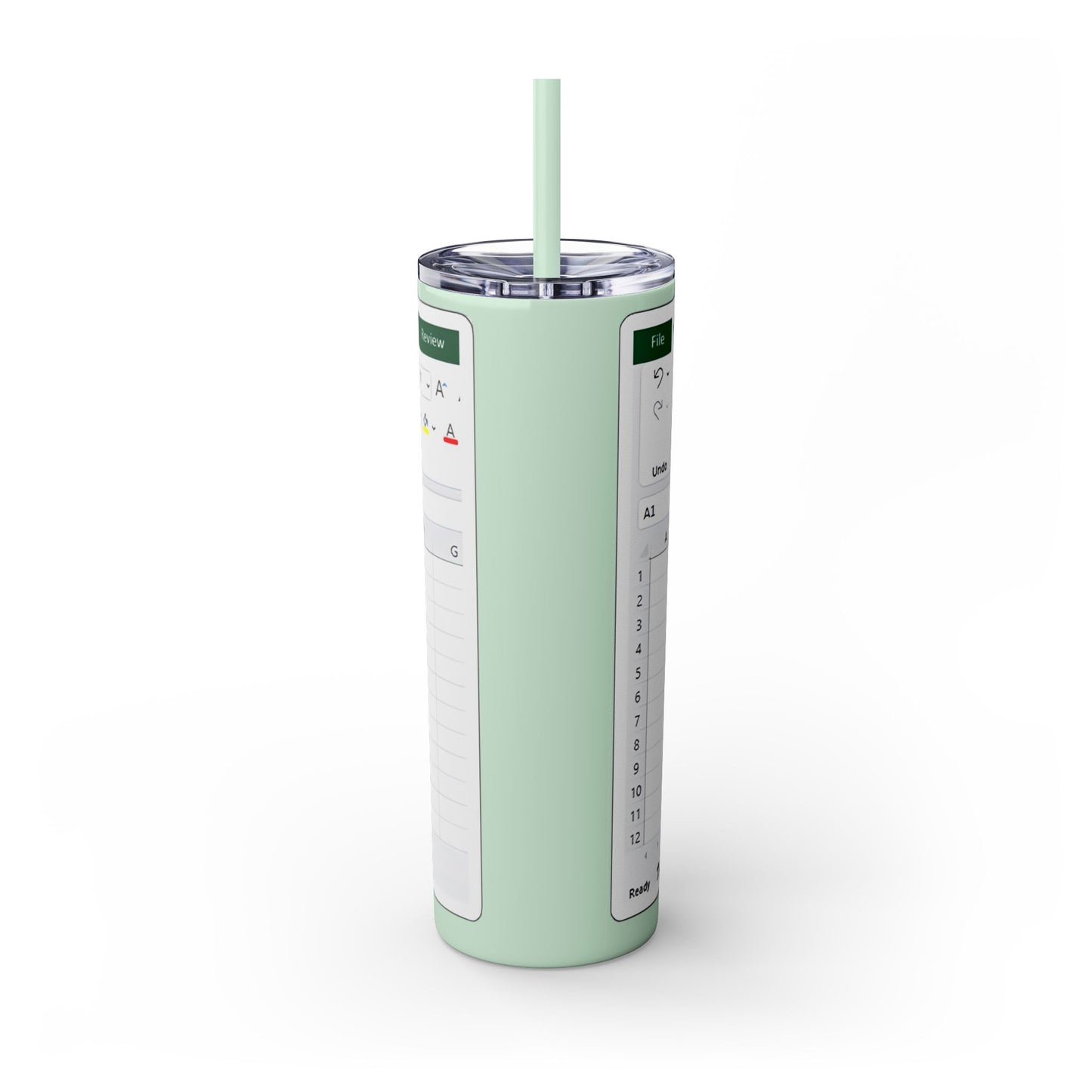 Freak in the Sheets Spreadsheet Themed Tumbler, 20oz Gift for Students, Accountants, Office Humor, Funny Drinkware