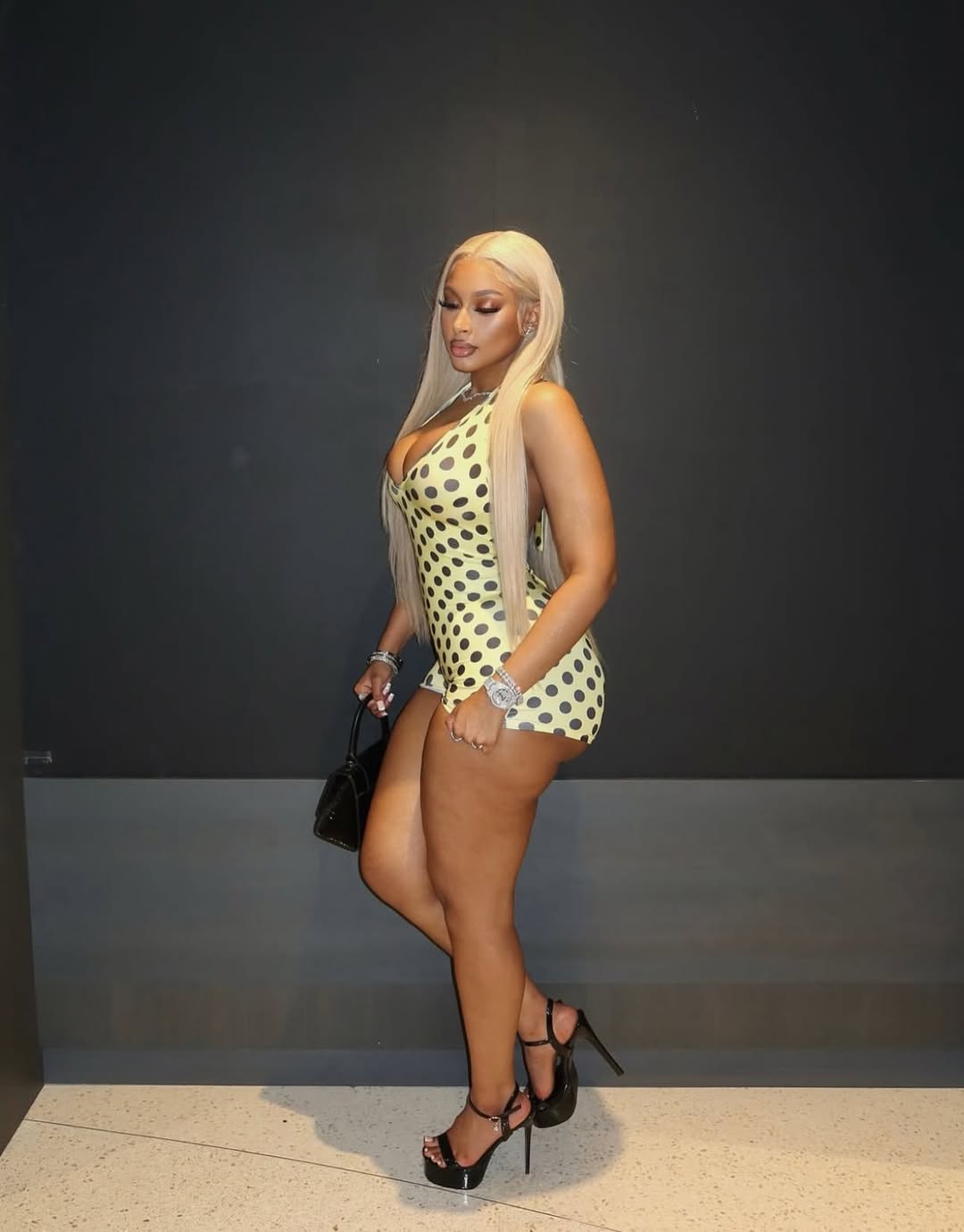 Dot Me Down Romper