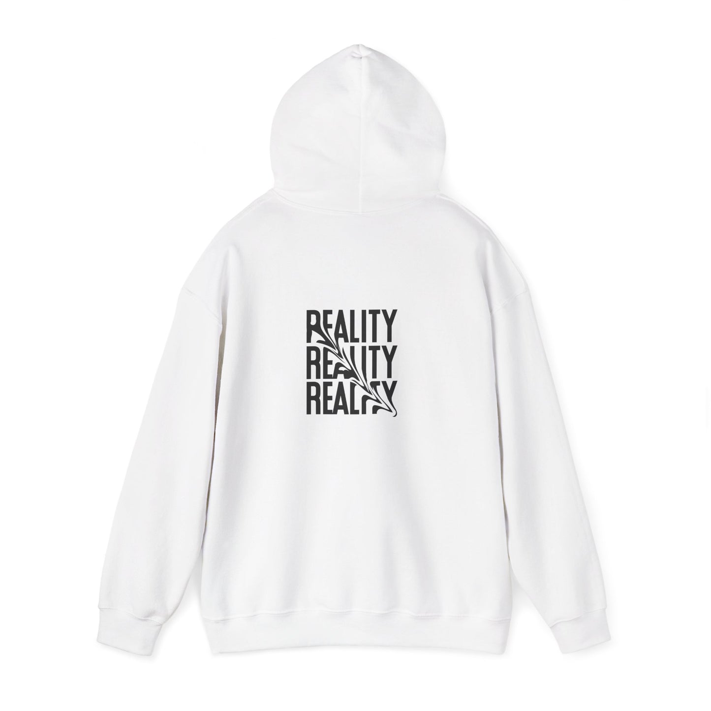 Reality-Themed Unisex Heavy Blend Hoodie for Daily Inspiration, Motivational Sweatshirt, Cozy Gift for Friends, Statement Apparel, [...]