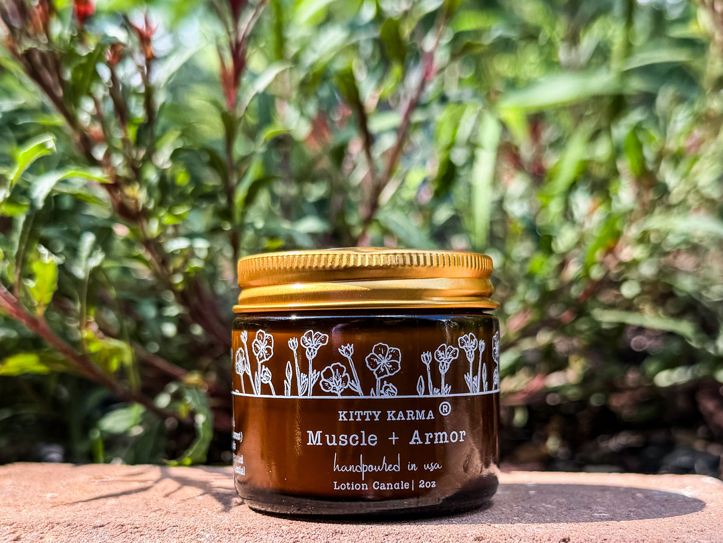 Muscle Armor | Massage Lotion Candle for Sore Muscles
