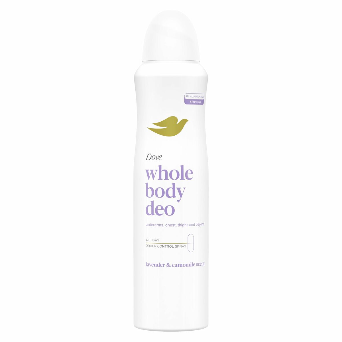 Spray Deodorant Dove LAVANDA & CAMOMILA 150 ml-6