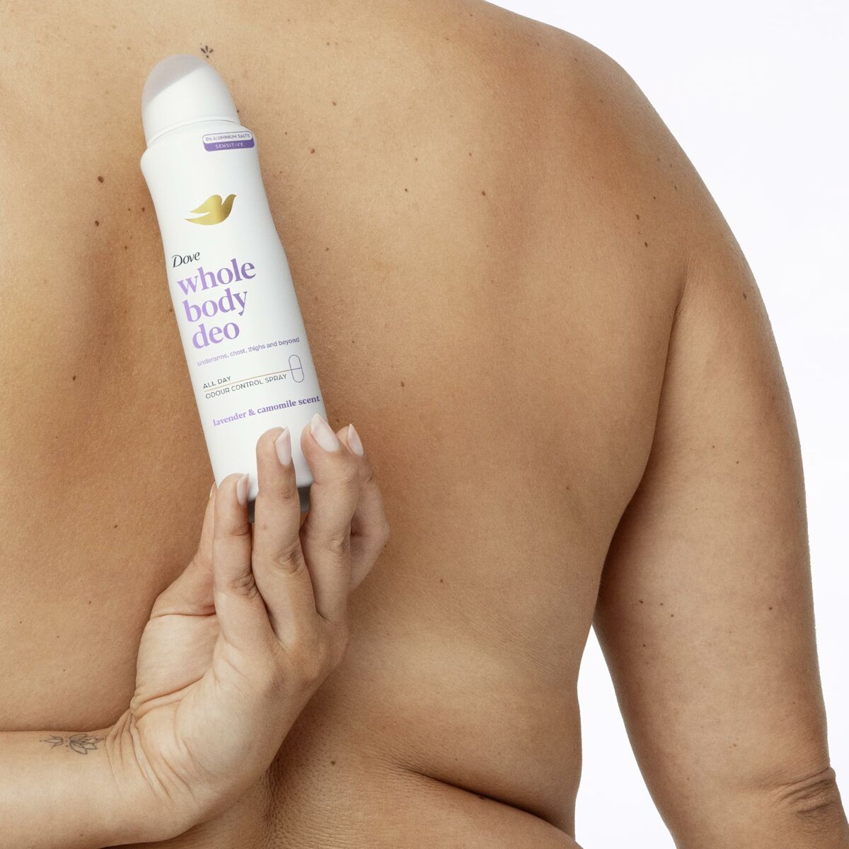 Spray Deodorant Dove LAVANDA & CAMOMILA 150 ml-3