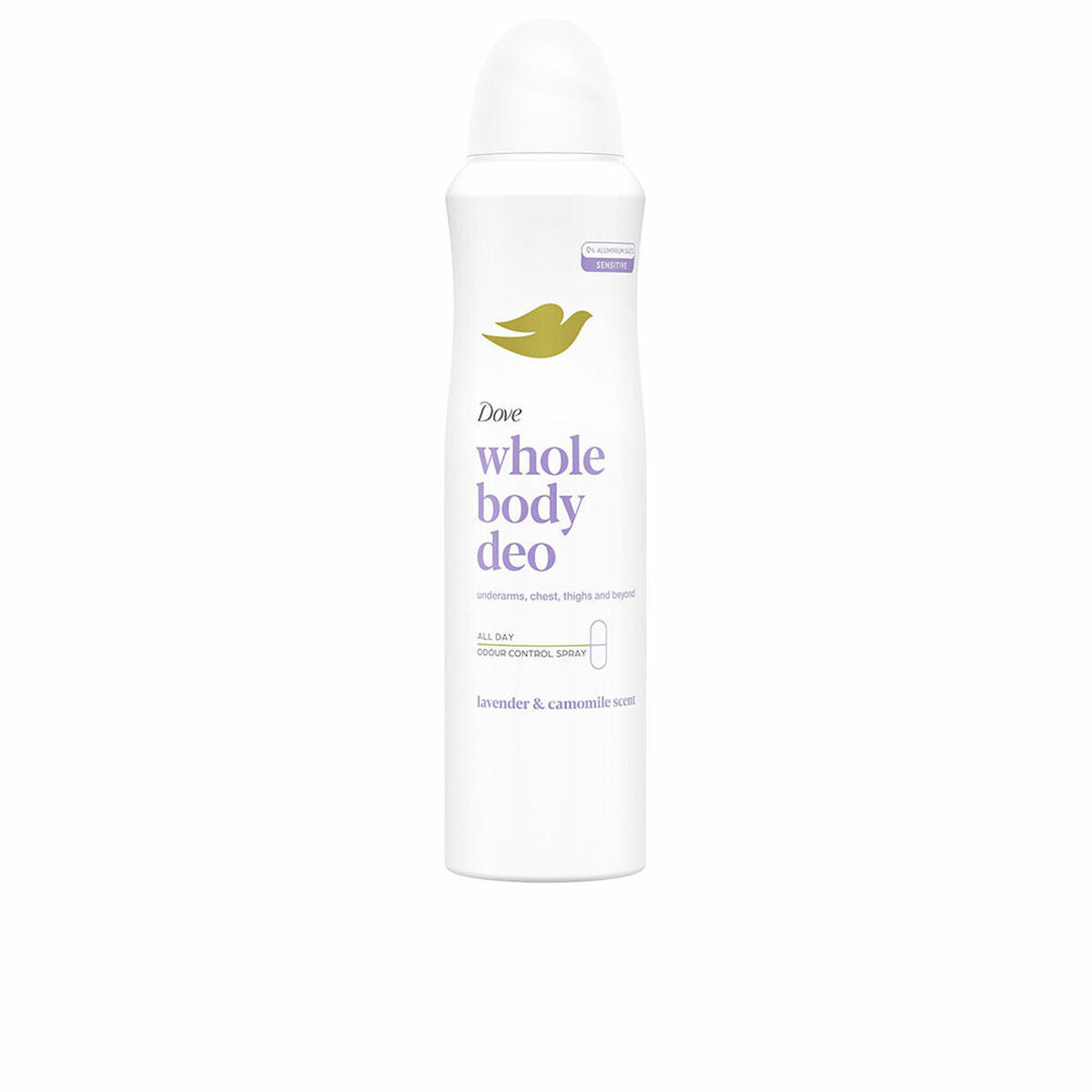 Spray Deodorant Dove LAVANDA & CAMOMILA 150 ml-0