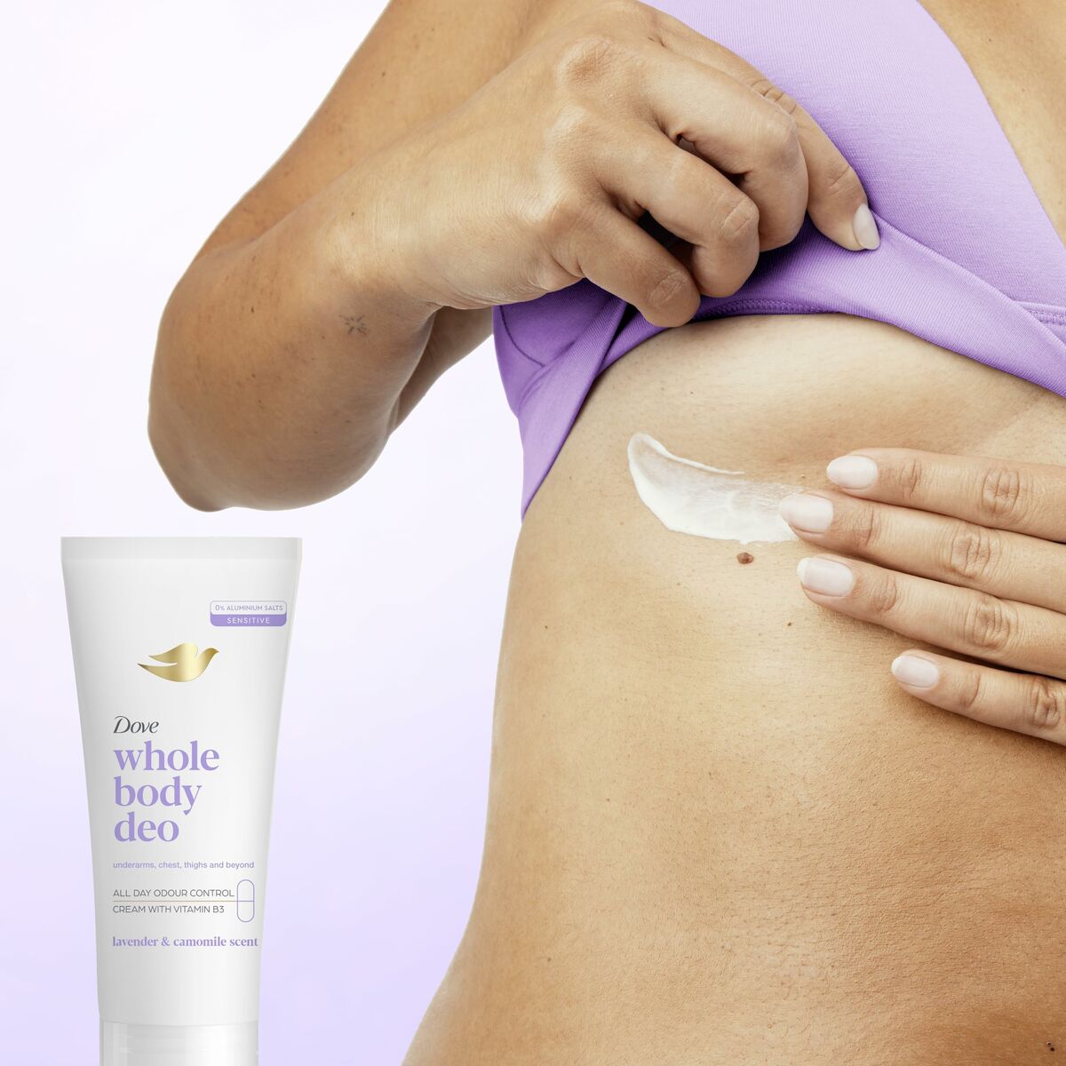 Cream Deodorant Dove LAVANDA & CAMOMILA 75 ml-2
