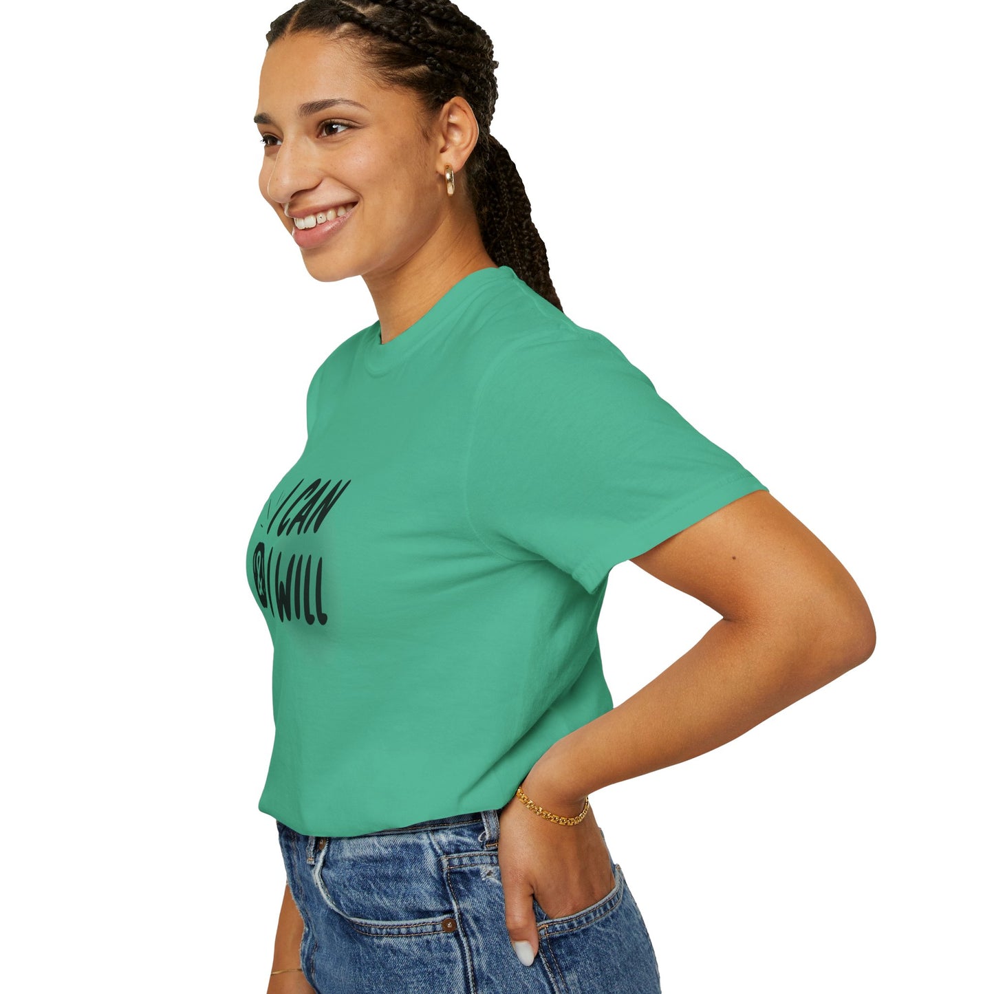 I Can & I Will Motivational T-Shirt - Unisex Graphic Tee