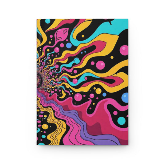 Psychedelic Hardcover Journal, Colorful Notebook for Creative Minds, Gift for Writers, Artists & Dreamers, Unique Journal for [...]