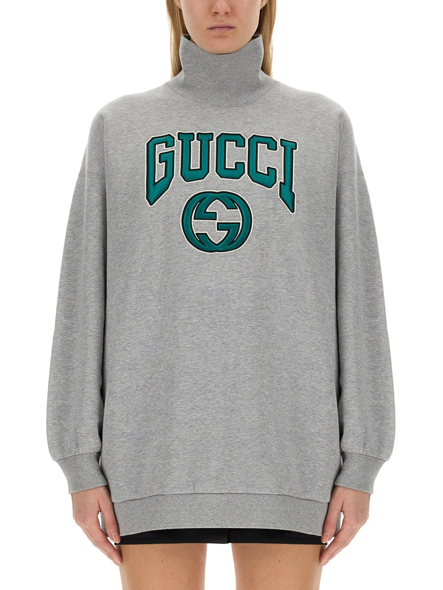 Gucci Women Sweatshirt With Embroidery