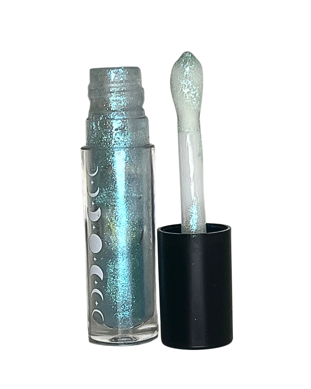 Neptune- Blue glitter lip gloss-1