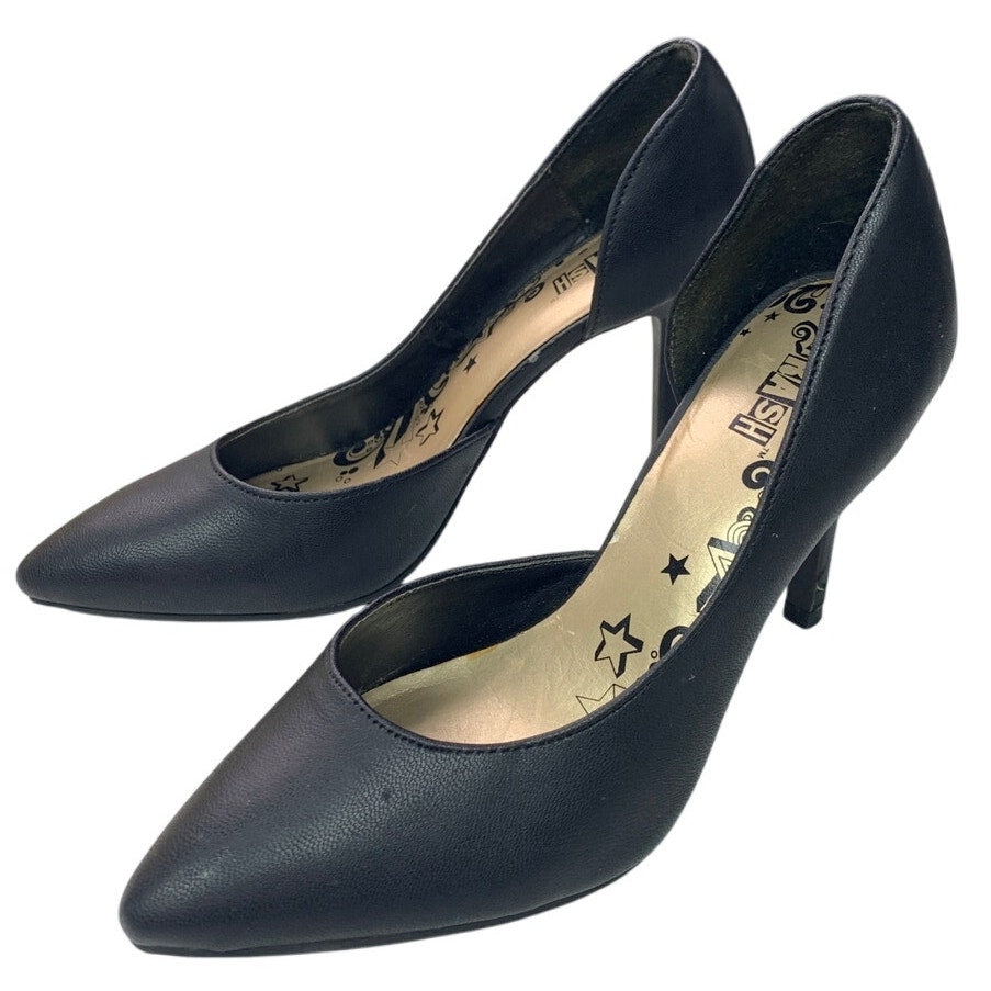 Brash Womens Size 5 Black 3.5" Stiletto Heels Closed Pointed Toe Pumps Shoes