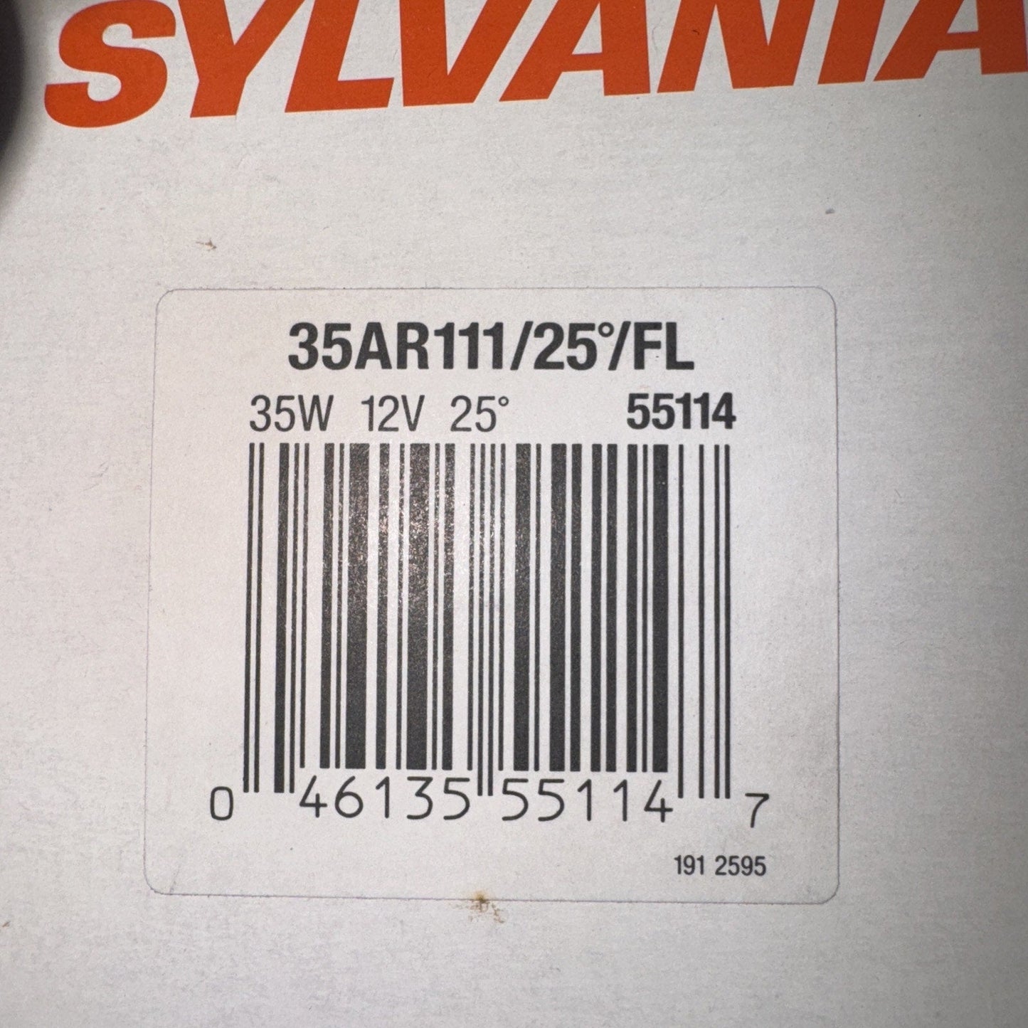 REPLACEMENT BULB FOR OSRAM SYLVANIA 046135541261 35W 12V 25